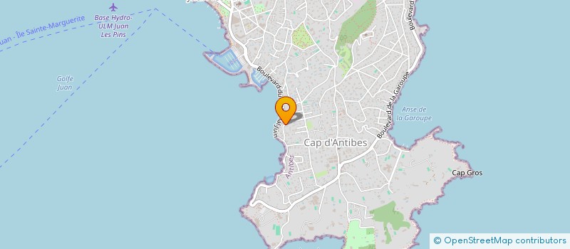 localisation de l'entreprise EQQUS  ANTIBES