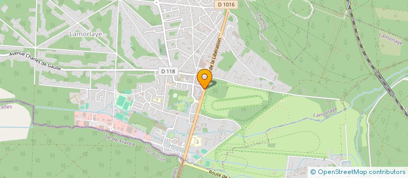 localisation de l'entreprise EQU EQUIP SARL  LAMORLAYE