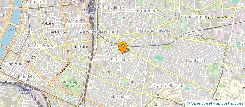 localisation de l'entreprise EQU'IDEAL à LYON