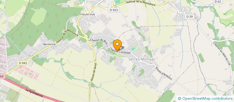 localisation de l'entreprise EQU'IDEES EVENTS  ESPECHEDE