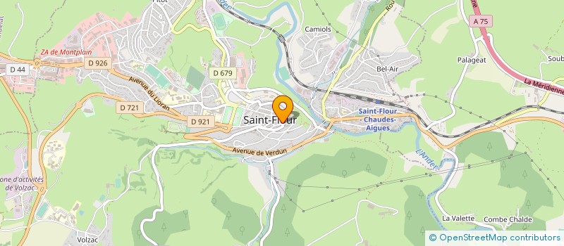 localisation de l'entreprise EQU LA à SAINT-FLOUR