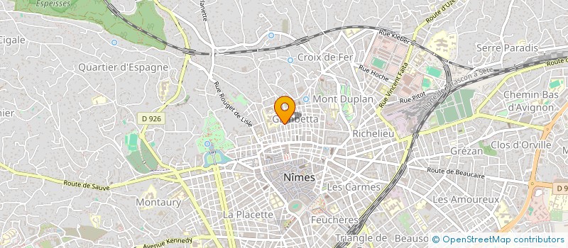 localisation de l'entreprise EQUABAT  NIMES