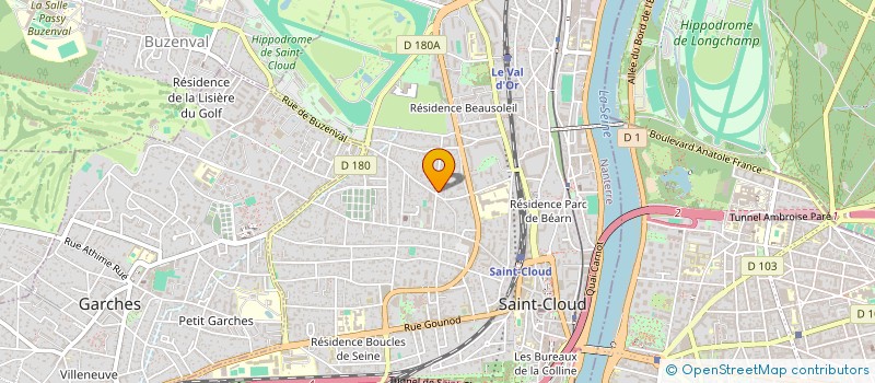 localisation de l'entreprise EQUAL IT à SAINT-CLOUD