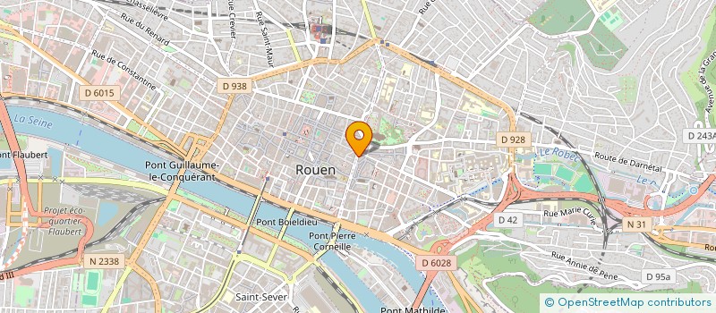 localisation de l'entreprise EQUALAIT à ROUEN