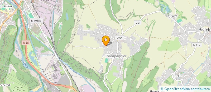 localisation de l'entreprise EQUALIS CONSULTING  CHAMPAGNIER