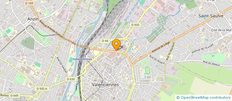 localisation de l'entreprise EQUALITY ESPORT à VALENCIENNES