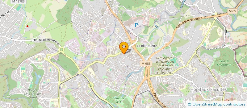 localisation de l'entreprise EQUAM à MONTPELLIER