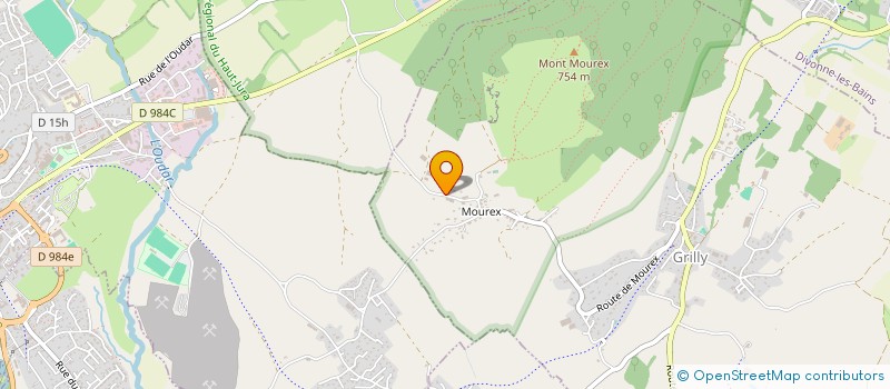 localisation de l'entreprise EQUANIM  GRILLY