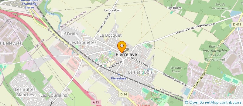 localisation de l'entreprise EQUANIME  PIERRELAYE