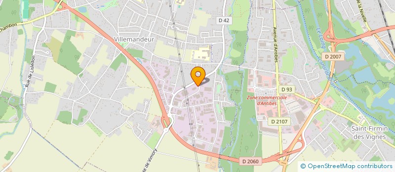 localisation de l'entreprise EQUANS DIGITAL ROBOTIC INTEGRATION à VILLEMANDEUR