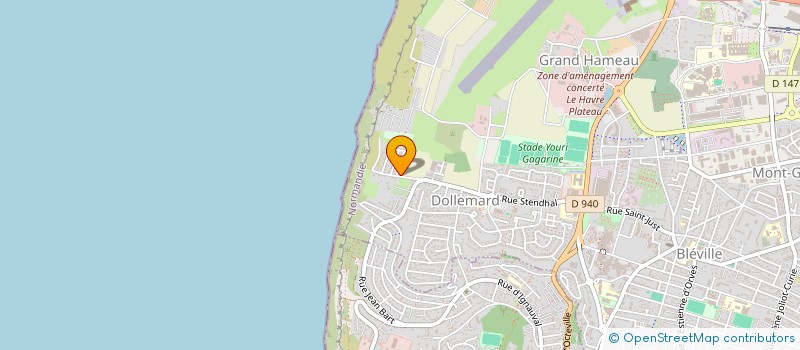 localisation de l'entreprise EQUASUD  LE HAVRE