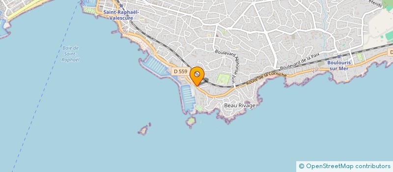 localisation de l'entreprise EQUATEUR  SAINT-RAPHAEL