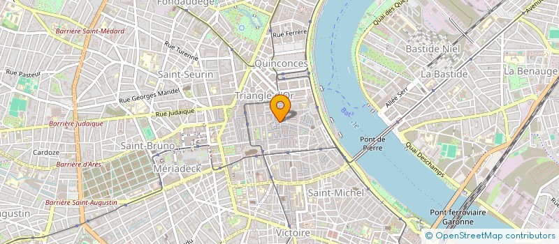 localisation de l'entreprise EQUATION à BORDEAUX