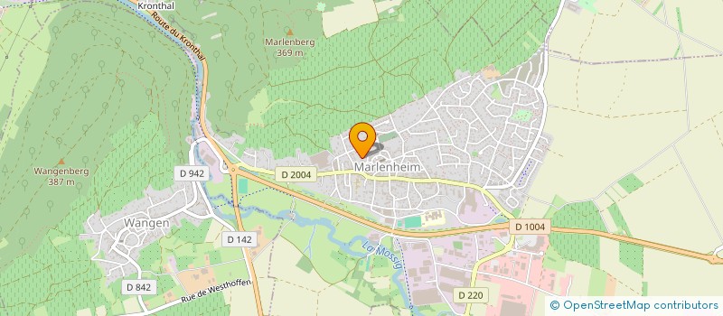 localisation de l'entreprise EQUATION  MARLENHEIM