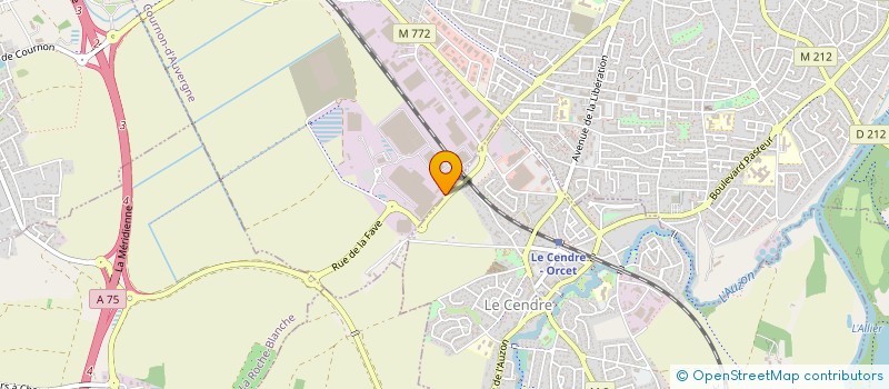 localisation de l'entreprise EQUATION  COURNON-D'AUVERGNE