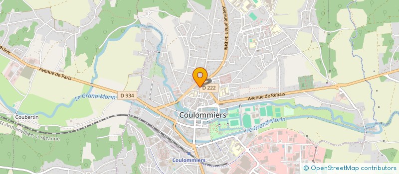 localisation de l'entreprise EQUATION à COULOMMIERS
