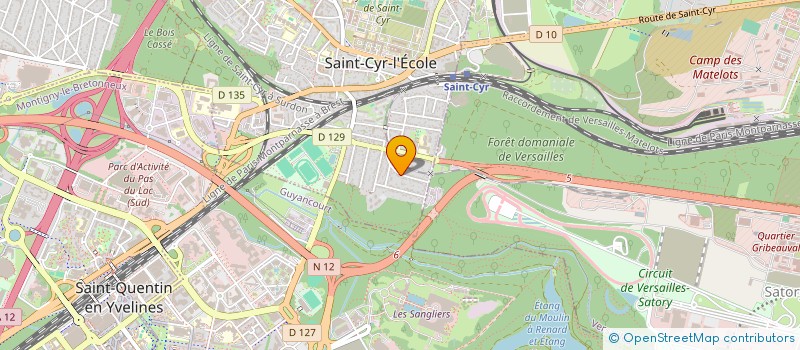 localisation de l'entreprise EQUATION  SAINT-CYR-L'ECOLE