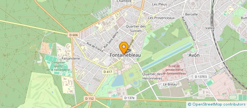 localisation de l'entreprise EQUATION DU TEMPS  FONTAINEBLEAU