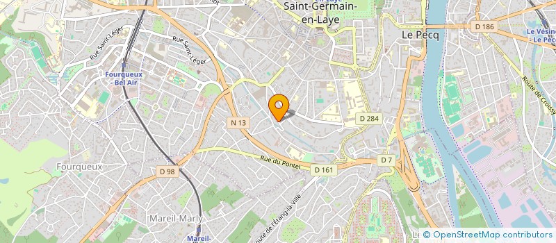 localisation de l'entreprise EQUATION SPORT  SAINT-GERMAIN-EN-LAYE