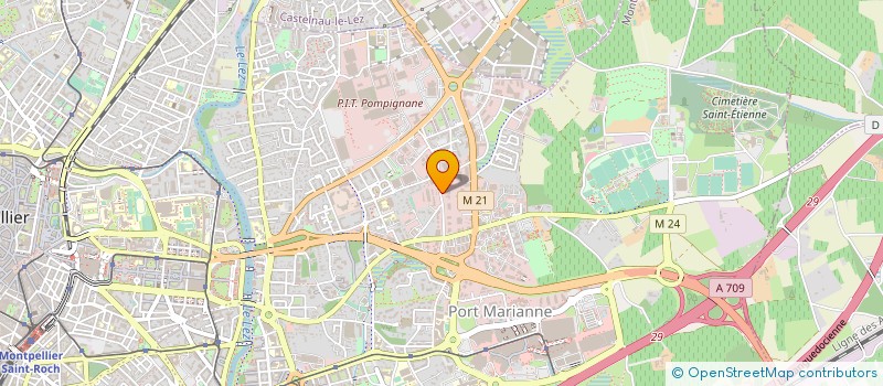 localisation de l'entreprise EQUATOR à MONTPELLIER
