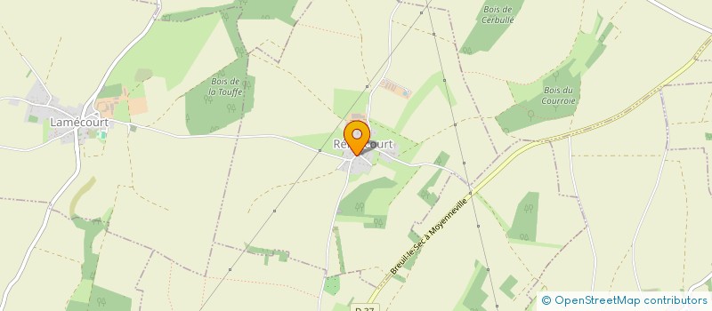 localisation de l'entreprise EQUATOR  REMECOURT