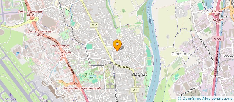 localisation de l'entreprise EQUATORIALE TERRE NATURELLE  BLAGNAC