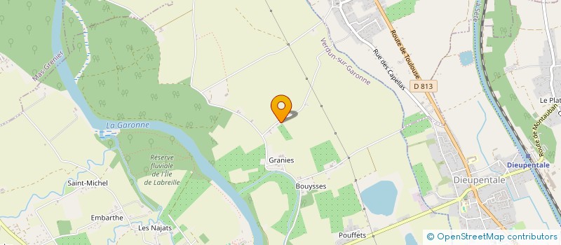 localisation de l'entreprise EQUATOS  VERDUN-SUR-GARONNE