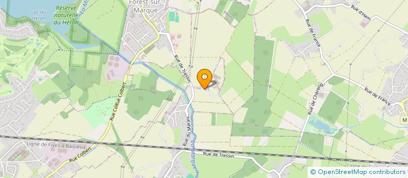 localisation de l'entreprise EQUEM  PERIERS-SUR-LE-DAN