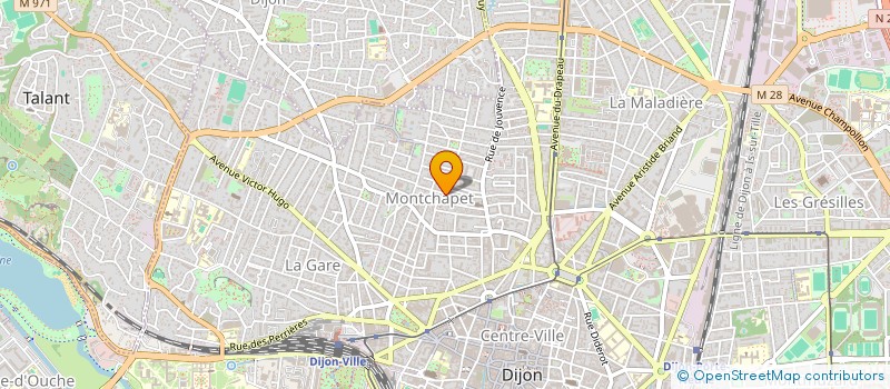 localisation de l'entreprise EQUERRE à DIJON