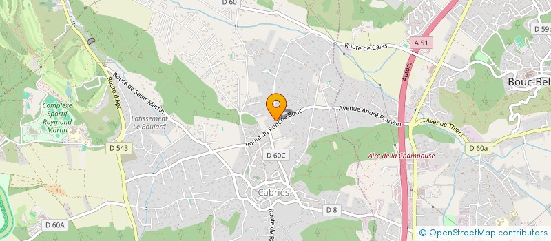 localisation de l'entreprise EQUERRE  CABRIES