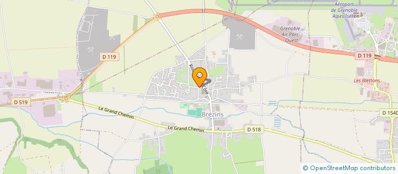 localisation de l'entreprise EQUERRE HOLDING ET INVESTISSEMENT à BREZINS