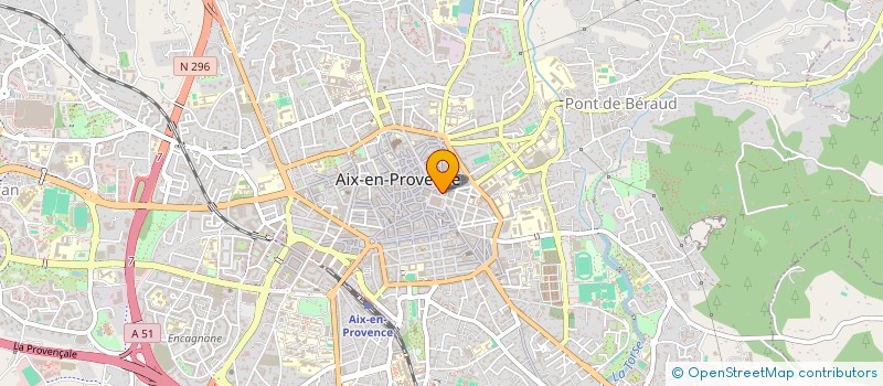 localisation de l'entreprise EQUERRE SEMARD DEVELOPPEMENT  AIX-EN-PROVENCE