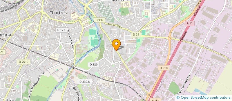 localisation de l'entreprise EQUERRE UN à CHARTRES