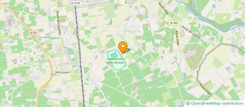 localisation de l'entreprise EQUESTRAL'ISLE  L'ISLE-SUR-LA-SORGUE