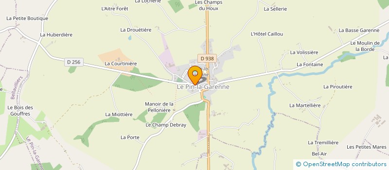 localisation de l'entreprise EQUESTRIAN ACTION GROUP HAPPY HORSE HAPPY RIDER à LE PIN-LA-GARENNE