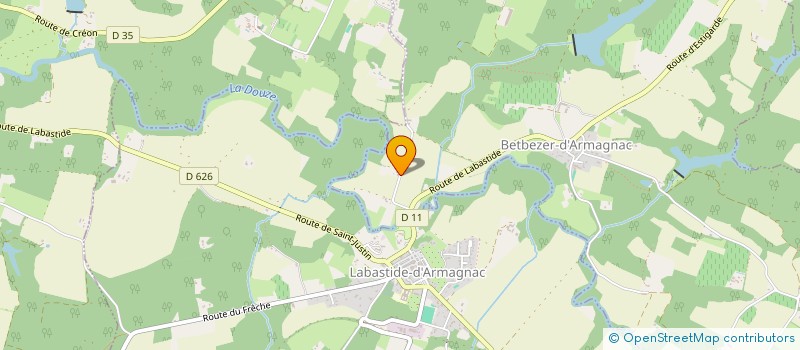 localisation de l'entreprise EQUESTRIANBLACK  BETBEZER-D'ARMAGNAC