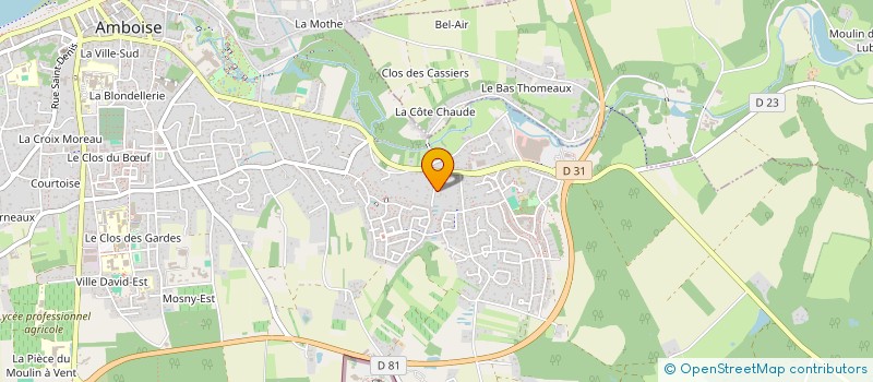 localisation de l'entreprise EQUETTES  AMBOISE