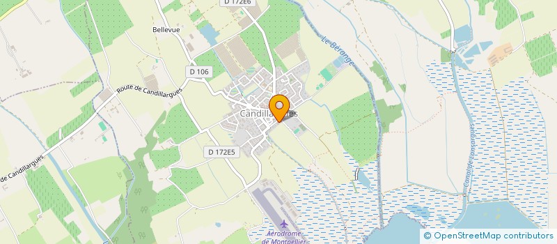 localisation de l'entreprise EQUI 34 à CANDILLARGUES