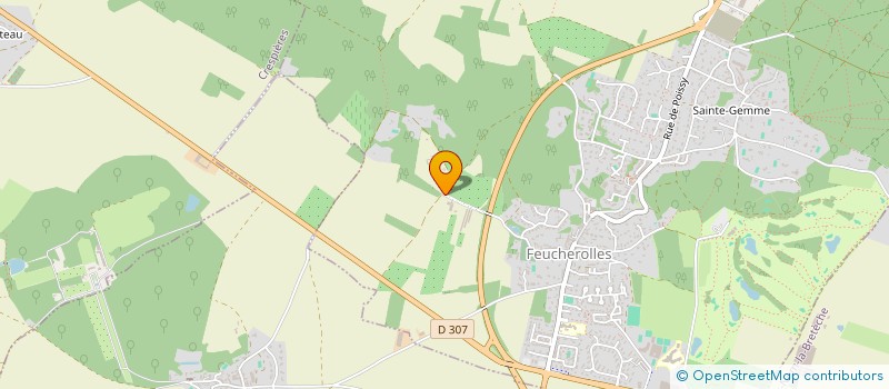 localisation de l'entreprise EQUI CAMPUS  FEUCHEROLLES