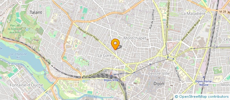 localisation de l'entreprise EQUI-CARANZAN à DIJON