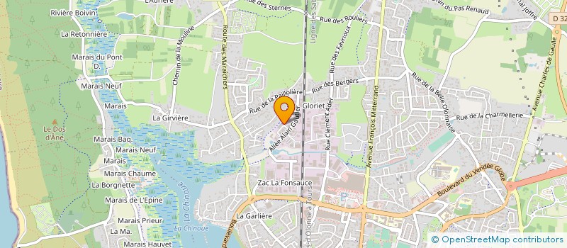 localisation de l'entreprise EQUI CLIC à LES SABLES D'OLONNE