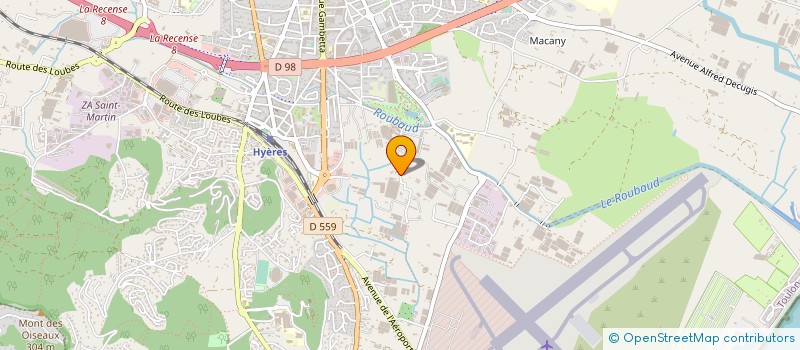 localisation de l'entreprise EQUI COMPET 83 à HYERES