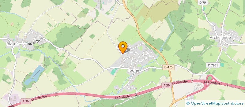 localisation de l'entreprise EQUI'CONNECT  JOUHE