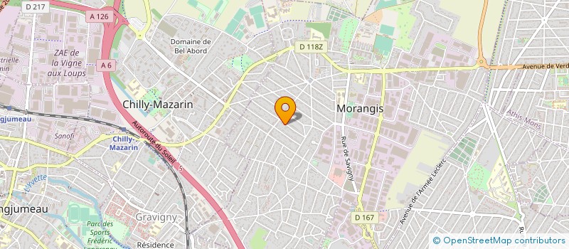 localisation de l'entreprise EQUI-CONSEIL  MORANGIS