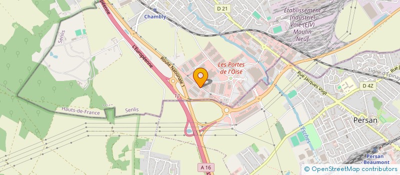 localisation de l'entreprise EQUI-D  CHAMBLY