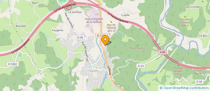 localisation de l'entreprise EQUI DOLCE  NAVES