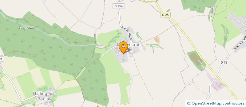 localisation de l'entreprise EQUI-DRESSAGE DU PAYS DE NIED  MOMERSTROFF