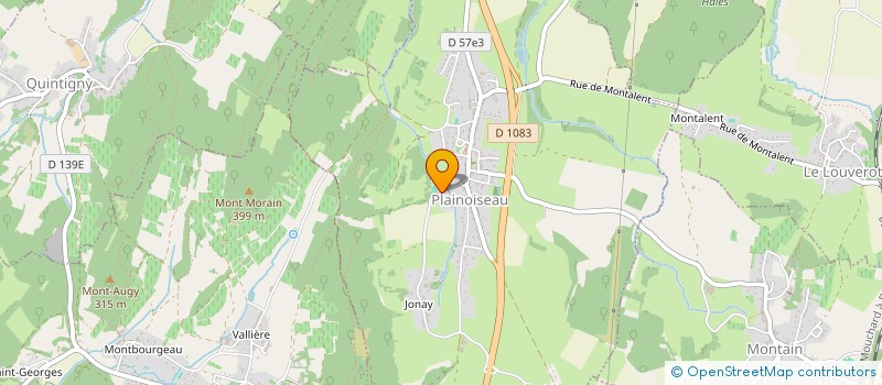 localisation de l'entreprise EQUI-GENEZET  PLAINOISEAU