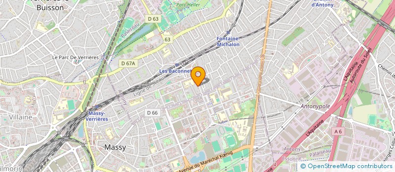 localisation de l'entreprise EQUI ICE THERAPIE à ANTONY