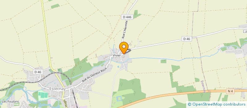 localisation de l'entreprise EQUI-LIB'GESTION  ESTERNAY